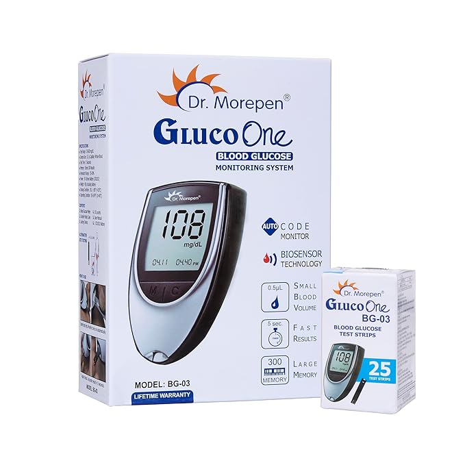 DR. MOREPEN GlucoOne Blood Glucose Monitor Model BG 03 with 25 Strips - DR. MOREPEN GlucoOne Blood Glucose Monitor Model BG 03 with 25 Strips DR. MOREPEN GlucoOne Blood Glucose Monitor Model BG 03 with 25 Strips price DR. MOREPEN GlucoOne Blood Glucose Monitor Model BG 03 with 25 Strips uses DR. MOREPEN GlucoOne Blood Glucose Monitor Model BG 03 with 25 Strips dosage