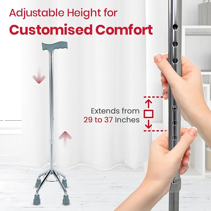 AGEasy Adjustable Walking Support Stick image 3