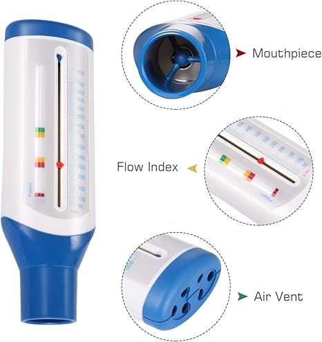 MCP Peak Flow Meter for Asthma Monitoring & Lung Exercise Training image 2
