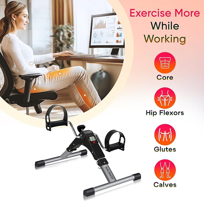SPARNOD SMB-100 Portable Pedal Exerciser for Arm & Leg Physiotherapy image 3