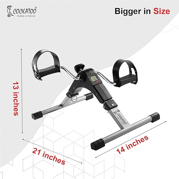 Cockatoo Step Flex Pedal Exerciser with Long Handle for Arm & Leg Workout image 2