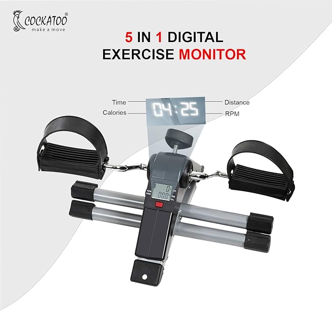 Cockatoo Step Flex Pedal Exerciser with Long Handle for Arm & Leg Workout image 3