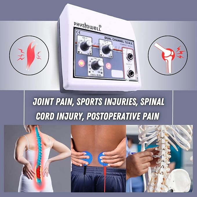 Physiowell TENS Machine for Physiotherapy Pain Relief & Electrotherapy image 3