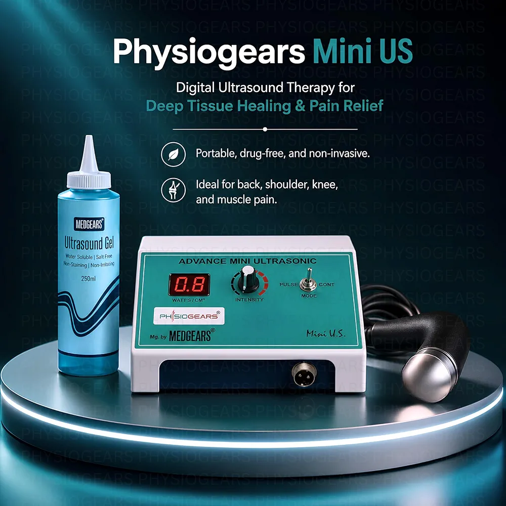 PhysioGears Portable Ultrasound Therapy Machine image 2