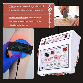 PhysioWell Ultrasound Therapy Machine with 4 Channel TENS image 3