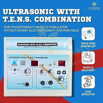 Advance Digital Ultrasound & 2 Channel TENS Combo Physiotherapy Machine image 2