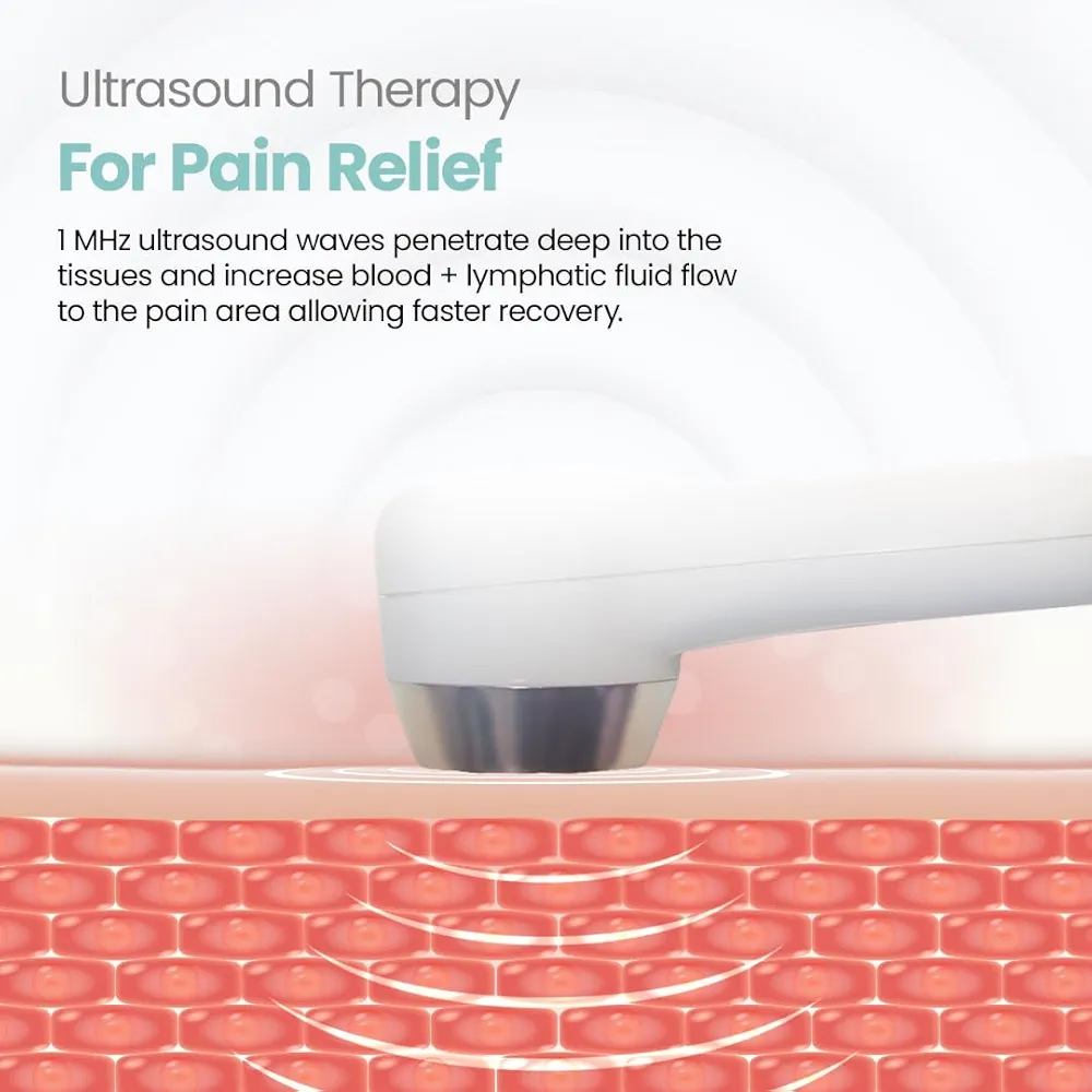 UltraCare PRO US 111 Ultrasound Therapy Device for Home & Clinic image 3