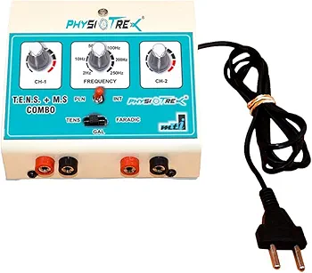 PHYSIOTREX Mini Corded Electric TENS & Muscle Stimulator Machine image 2