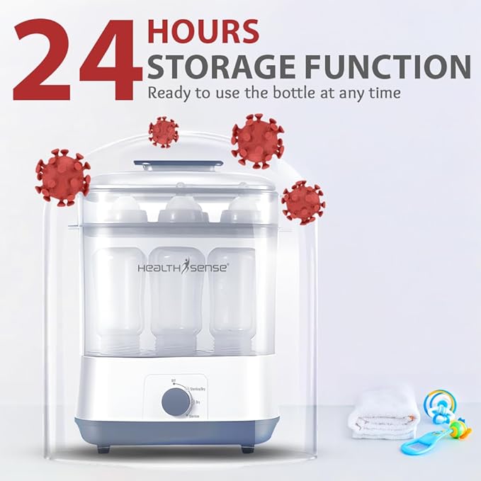HealthSense BabyPure Sterilizer & Dryer image 3