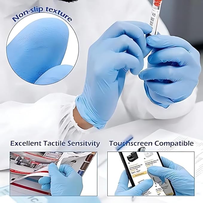 BlueCare Nitrile Protection Gloves image 3