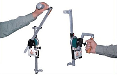 PHYSIOTRACK Silver Shoulder Wheel â€“ Compact Model (Wall-Mounted Physiotherapy Exercise Equipment) image 2