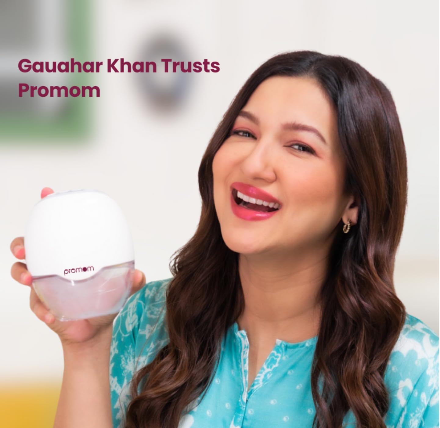 Promom Compact Hands-Free Breast Pump with USB Charging & LED Display image 2